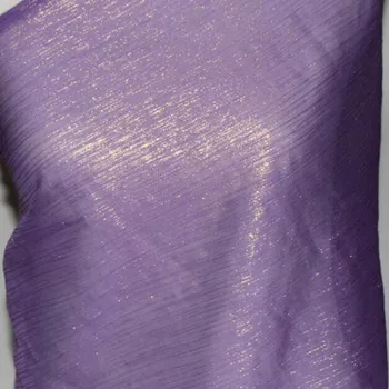 бронзирующий шифоновый креп плътен цвят, мека, копринена тънка кърпа лека дишаща материя за рокли направи си САМ