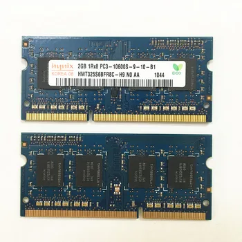 оперативна памет hynix ddr3 2GB 1RX8 PC3-10600S-9-10- B1/B2 2 GB DDR3 1333 Mhz памет на лаптопа 1.5