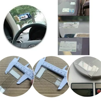 стикер-органайзер за карти на предното стъкло на автомобила Kia Rio K2 Sportage Soul Mazda 3 6 CX-5 Lada Skoda Octavia, Superb Yeti