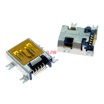10 БР. cltgxdd 10 пинов конектор Mini-USB конектор за зареждане на портове и конектори жак V3 за Цифрови камери и др, ремонт смяна на конектор USB интерфейс
