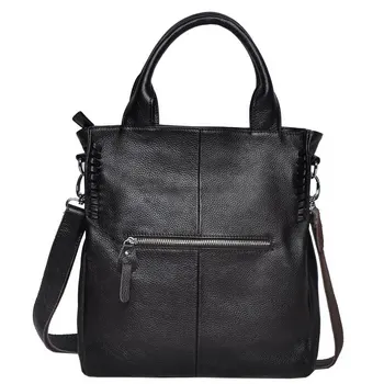 2022 Женствена чанта на едно рамо, преносима чанта-месинджър, дамски модерна чанта, однотонная Реколта Кожена дамска чанта, кожено