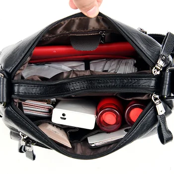 Портмонета И Чанти Висококачествени Кожени Чанти през Рамо за Жени 2022 Нови Дамски Ръчни Чанти за Рамо Луксозна Дизайнерска Чанта
